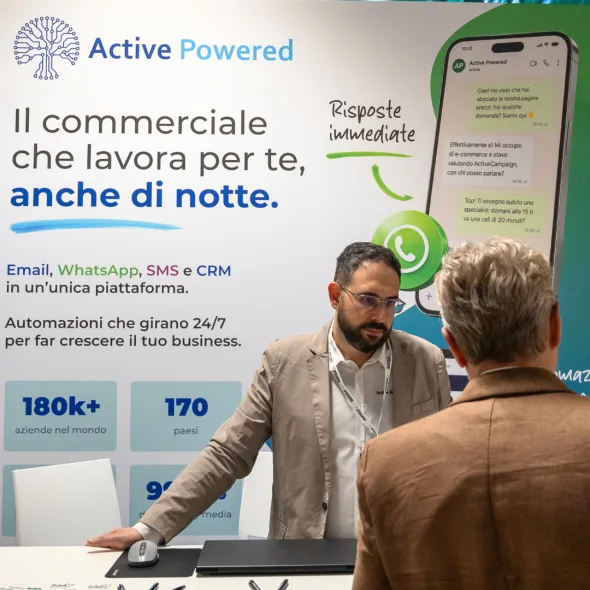 Stand Active Powered ad Alzati e Fattura LIVE