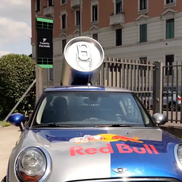 Stand Red Bull ad Alzati e Fattura LIVE