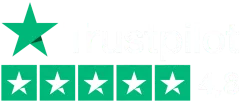 Valutazione Trustpilot 4,8 su 5