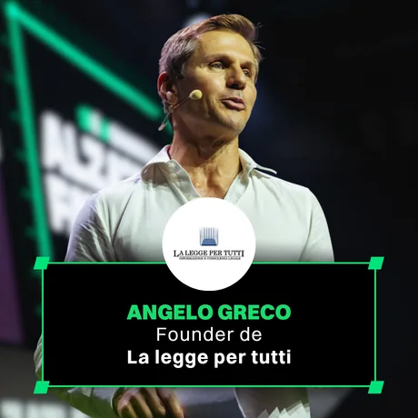 Angelo Greco — Founder de La legge per tutti