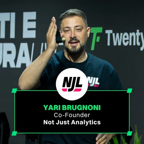 Yari Brugnoni — Co-Founder Not Just Analytics