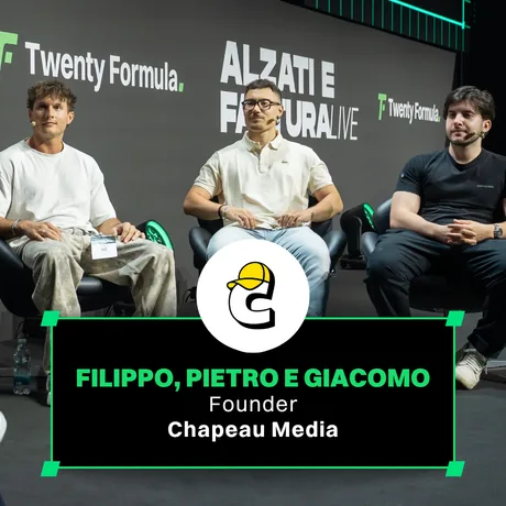 Filippo, Pietro e Giacomo — Founder Chapeau Media